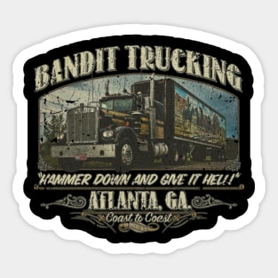 Bootlegging at its Best Smokey and the Bandit Sticker